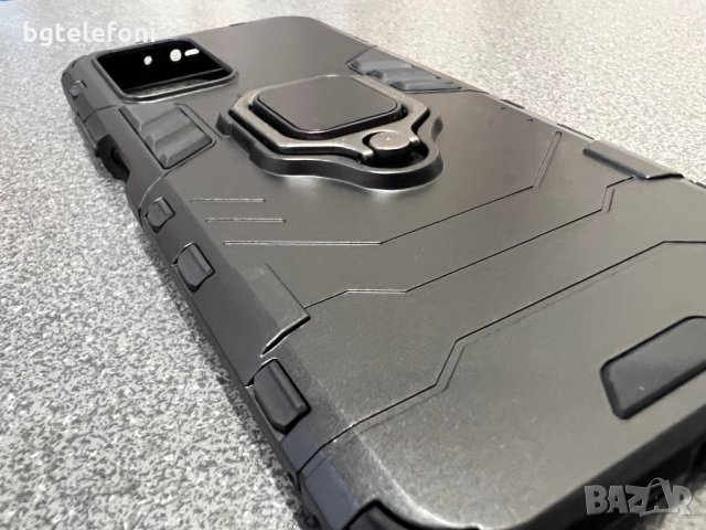 Xiaomi Redmi 10 Ring Armor удароустойчив гръб с поставка, снимка 2 - Калъфи, кейсове - 35400029