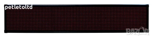 Светеща LED табела - за външен монтаж с Wi-Fi 100 см Х 19 см , снимка 3 - Обзавеждане за заведение - 43413095