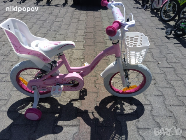 BYOX Велосипед 14" FLOWER pinky, снимка 2 - Велосипеди - 53534377