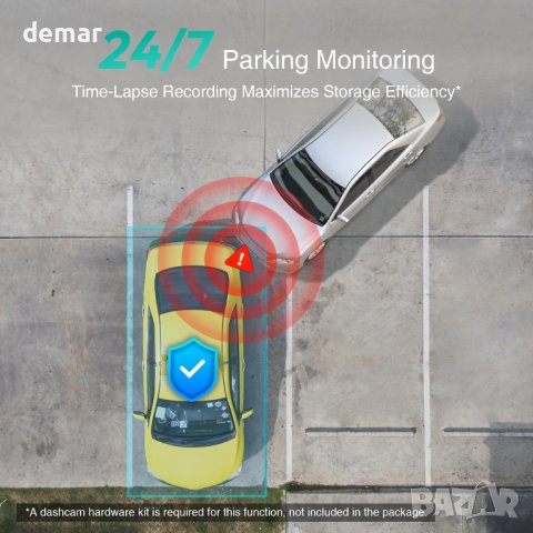 BOTSLAB G500H Автомобилна камера отпред и отзад, 150° широк ъгъл, снимка 5 - Аксесоари и консумативи - 44104471