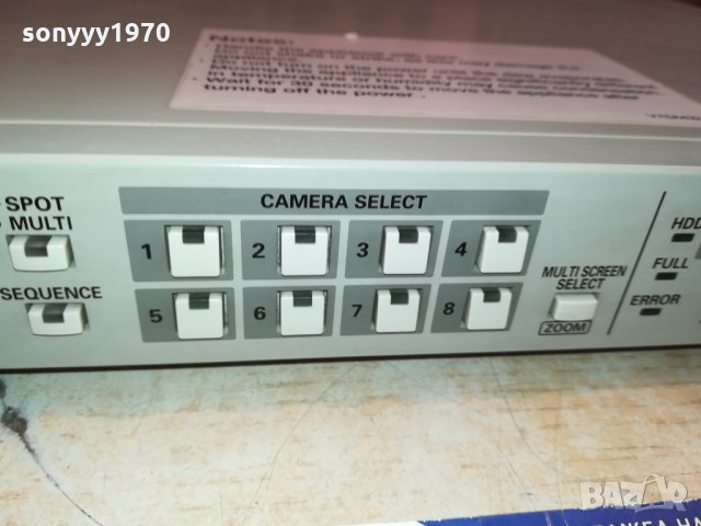 PANASONIC DIGITAL DISK RECORDER-MADE IN JAPAN 1912211939, снимка 4 - Плейъри, домашно кино, прожектори - 35191005