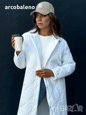 Дамско дълго ватирано палто TRENDIFY, 4цвята , снимка 3 - Якета - 48556422