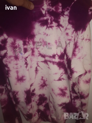 дамски оригинален пуловер Riplay Deep purple , снимка 5 - Блузи с дълъг ръкав и пуловери - 51808482