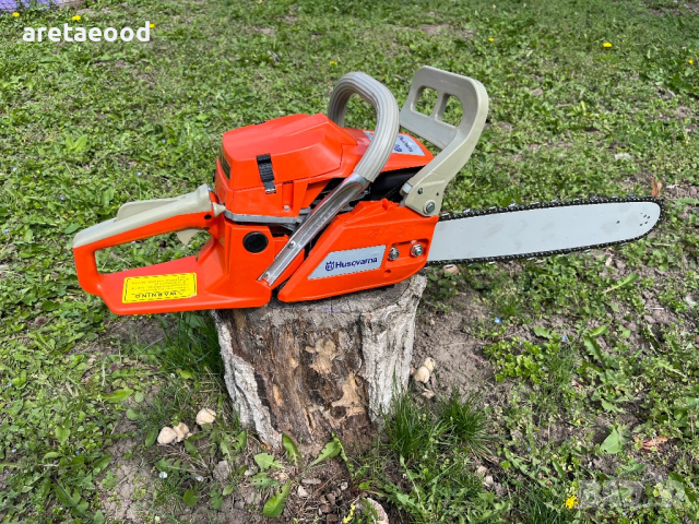 Бензинова резачка Husqvarna 365, снимка 5 - Градински инструменти - 44890397