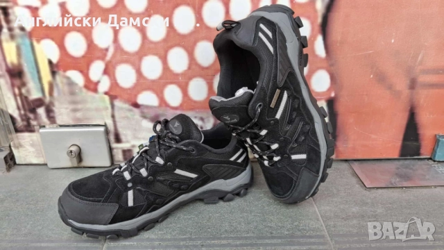 Английски мъжки непромокаеми маратонки от естествена кожа, снимка 5 - Маратонки - 52190500