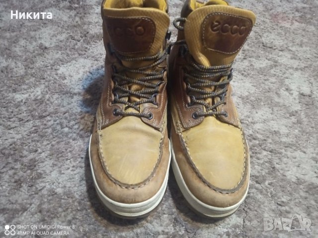 ECCO gore tex 46 номер, снимка 2 - Мъжки боти - 43561635
