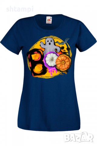 Дамска тениска Halloween 06,Halloween,Хелоуин,Празник,Забавление,Изненада,Обичаи,, снимка 6 - Тениски - 38146545