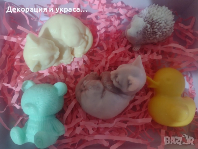 Детски сапуни за подарък на  рожден ден, снимка 3 - Декорация - 52567062