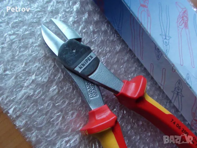 KNIPEX 74 06 200 VDE 1000 V - MADE IN GERMANY - ЧИСТО НОВИ ПРОФЕСИОНАЛНИ Резачки , Секачки / GERMANY, снимка 11 - Клещи - 44702907