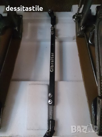 Двоен педал АМАТИ с кардан ГИБРАЛТАР и двоен педал - кардан IRON COBRA, снимка 2 - Ударни инструменти - 38935341