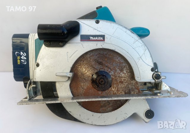 Makita BSR 730  - Акумулаторен ръчен циркуляр 24V, снимка 2 - Други инструменти - 37942700