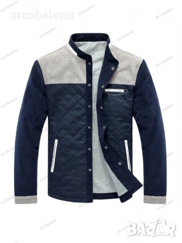 Синьо ежедневно младежко яке, 2цвята , снимка 2 - Якета - 40126643