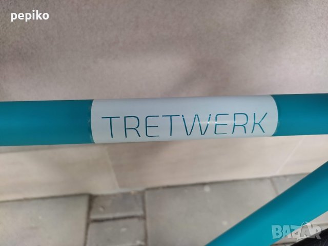 Продавам колела внос от Германия  алуминиев сингъл велосипед TRETWERK ALMA 28 цола, снимка 12 - Велосипеди - 37667756