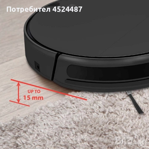 Прахосмукачка робот 3в1 за сухо почистване, прахосмукачка и моп MUHLER Bobby 2, снимка 3 - Прахосмукачки - 48524392