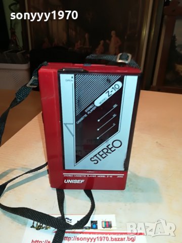 UNISEF Z-10 WALKMAN-MADE IN JAPAN-ВНОС FRANCE 1311222003, снимка 6 - Радиокасетофони, транзистори - 38660554