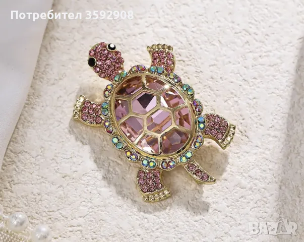 Брошка костенурка