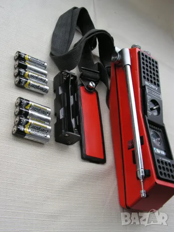 Късовълнови  от 1973 г уоки-токи Sony ICB-300W, снимка 5 - Друга електроника - 49890821