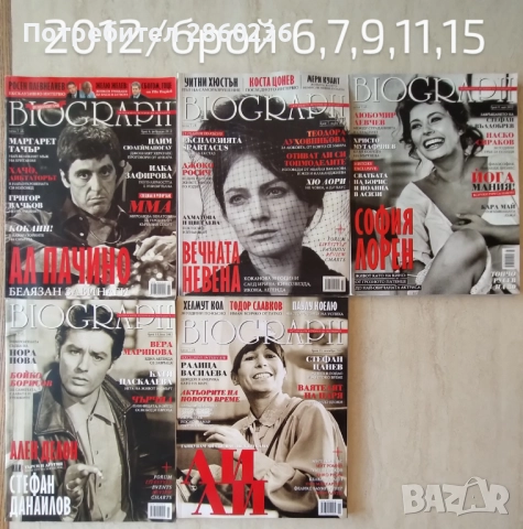 Списания Biograph, снимка 2 - Списания и комикси - 51840781