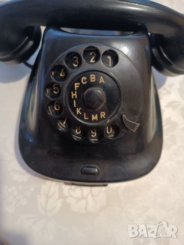 Стар бакелитен телефон Белоградчик , снимка 2 - Антикварни и старинни предмети - 40315800