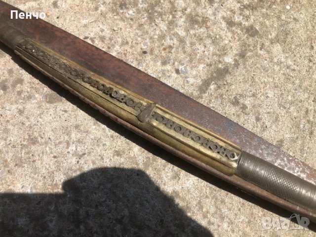 старинна бойна НАВАХА /NAVAJA/ - XVII - XVIII век - ОРИГИНАЛ, снимка 7 - Ножове - 51286048