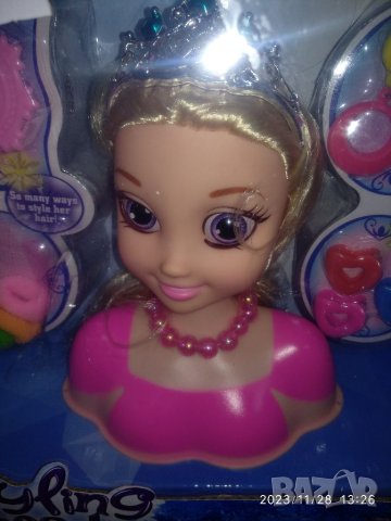 Глава за грим и прическа, снимка 3 - Кукли - 43206800