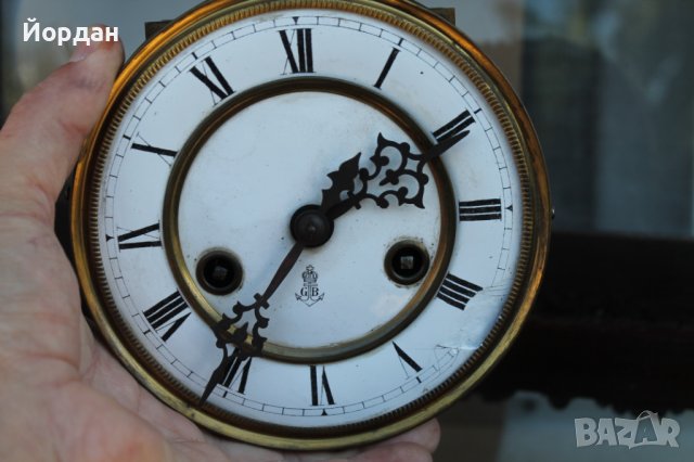 Немски стенен часовник Густав Бекер , снимка 8 - Антикварни и старинни предмети - 37365651