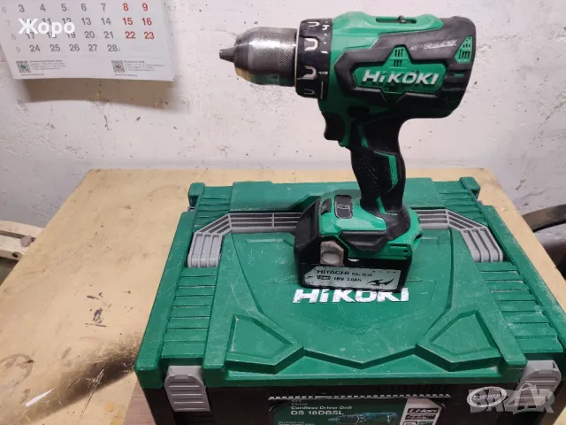 Безчетков винтоверт HIKOKI DS 18 DBSL
