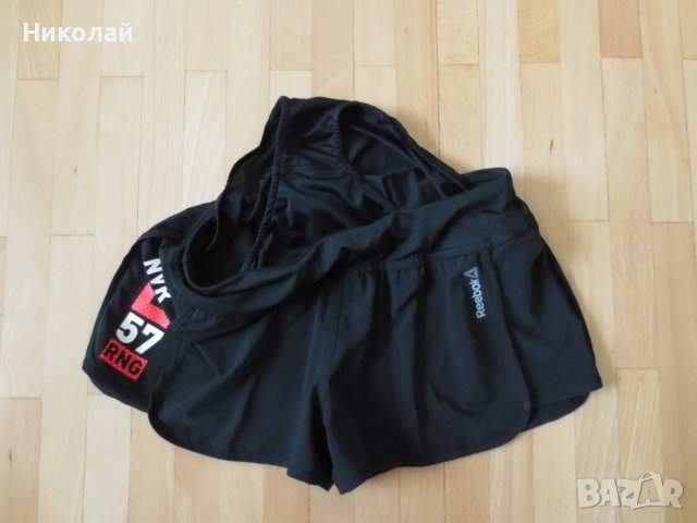 Reebok дамски шорти за бягане , снимка 5 - Къси панталони и бермуди - 37212650