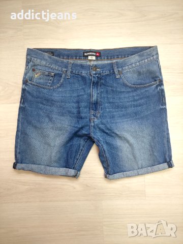 Мъжки къси дънки Quiksilver размер 36 , снимка 2 - Къси панталони - 42947413