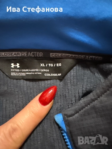 Under Armour  спортна оригинална маркова мъжка блуза .Размер Хл, снимка 4 - Суичъри - 52516630