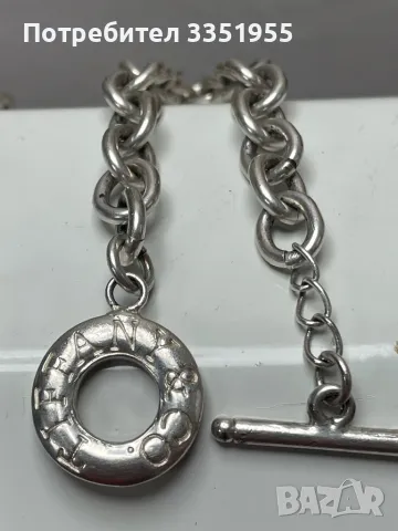 Колие и гривна Tiffany&CO 925, снимка 5 - Бижутерийни комплекти - 49599037