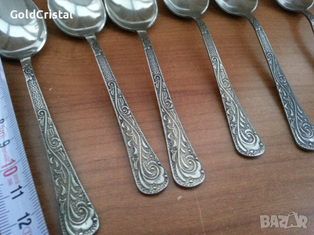 Руски лъжички , снимка 3 - Антикварни и старинни предмети - 36471071