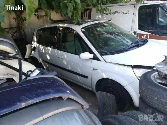 Renault Scenic 1.6i НА ЧАСТИ, снимка 4 - Автомобили и джипове - 53383632