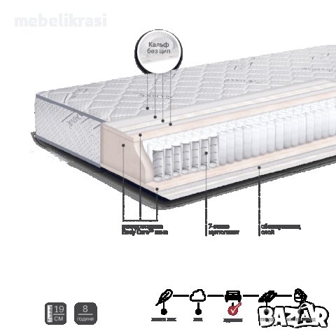 матрак SILVER EXCLUSIVE с Отстъпка-10% от актуалната цена!, снимка 1