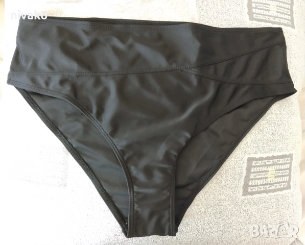 Продавам ново дамско долнище, бански, размер XL, цвят черен.