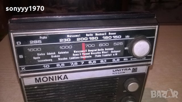 unitra monika-АНТИКА, снимка 7 - Радиокасетофони, транзистори - 27481193