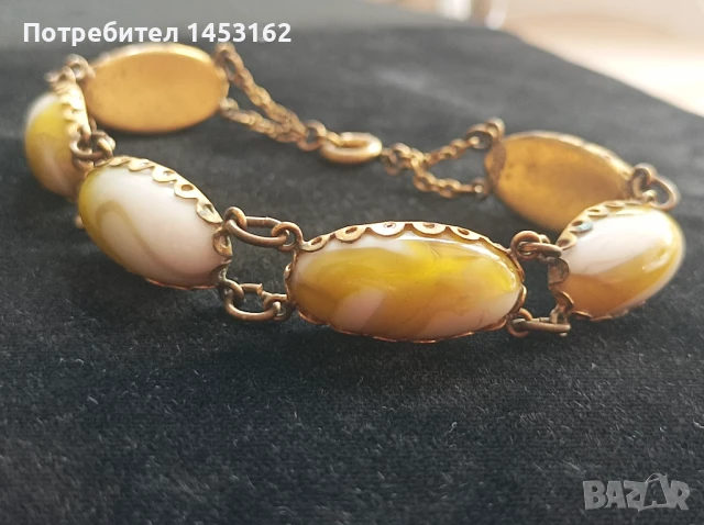 Чешка старинна гривна , снимка 2 - Гривни - 51389321