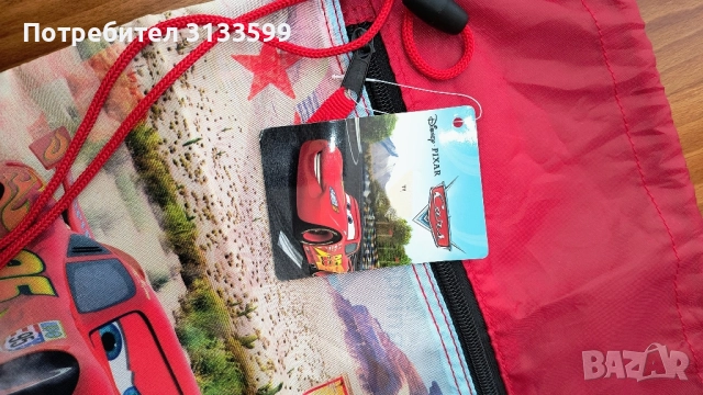 Раница /мешка/ за момче за училище, спорт, разходка на Cars Mc Queens; Малка детска раничка , снимка 6 - Раници - 51471586