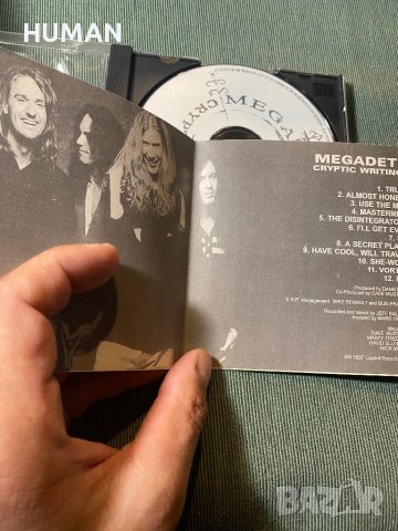 Anthrax,Megadeth , снимка 16 - CD дискове - 43298893