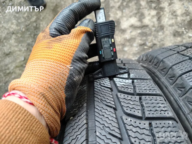 4бр.зимни гуми MICHELIN 235 60 18 DOT17 цена за брой, снимка 4 - Гуми и джанти - 50046978