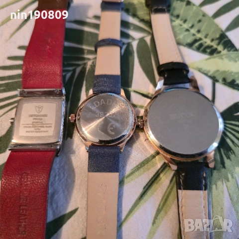 Лот от 3 Дамски Кварцови Часовника , снимка 3 - Дамски - 52007917