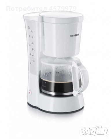 Кафеварка Severin KA4478, 800W, 1.4 литра, снимка 2 - Кафемашини - 51681447