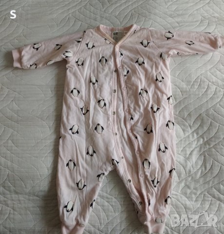 H&M - Ватирана бебешка пижама, снимка 1 - Бебешки пижами - 35206010