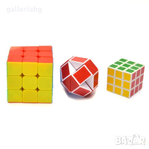 Комплект кубчета на Рубик, снимка 2 - Образователни игри - 40874286