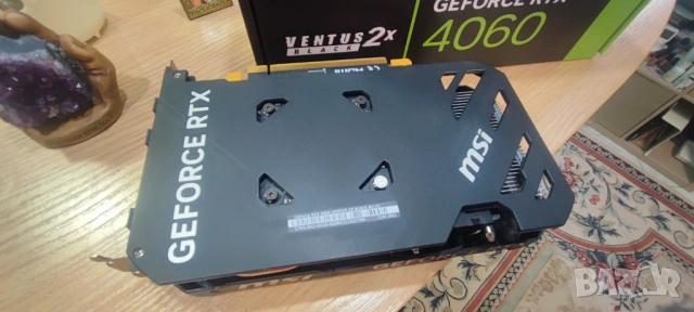 GeForce RTX 4060 Ventus 2X Black 8GB OC, снимка 4 - Видеокарти - 53470262