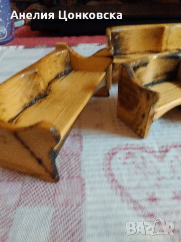 Диванчета от дърво,малките са продадени..., снимка 1