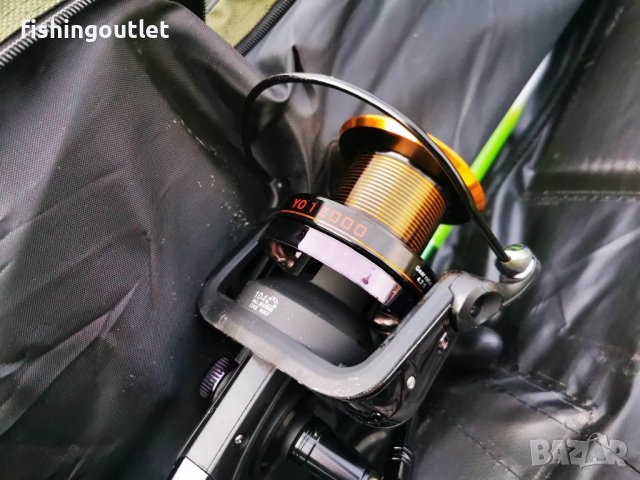 Рибарски троен калъф подходящ за макари с размер до 14000/ 130 и 150см, снимка 6 - Такъми - 39845162