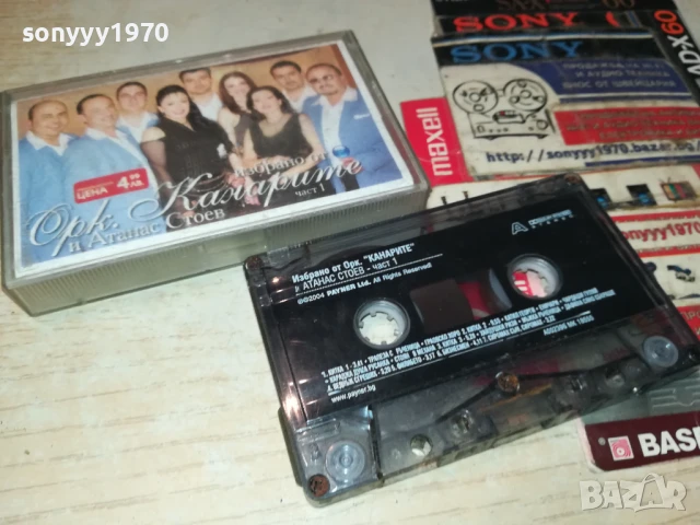 КАНАРИТЕ-ОРИГИНАЛНА КАСЕТА 0807231041, снимка 4 - Аудио касети - 50946995