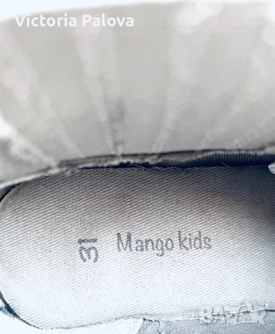 Детски ботуши MANGO KIDS естествена кожа , снимка 7 - Детски боти и ботуши - 51452600