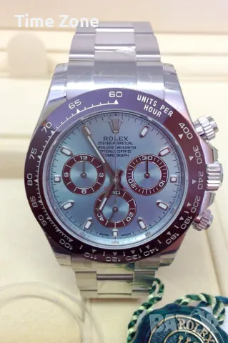 Rolex Cosmograph Daytona 40mm White Gold Grey Dial Ceramic Automatic Различни Варианти, снимка 16 - Мъжки - 48183485